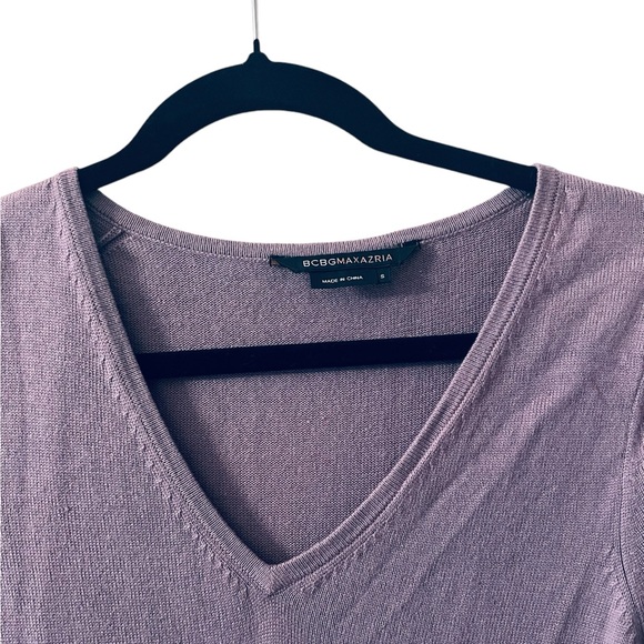 BCBG MAXAZARIA SILK & CASHMERE SWEATER DRESS. SMALL - Picture 2 of 8